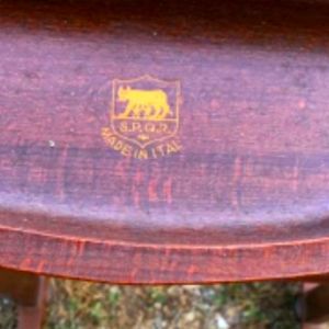 Vintage Italian hand crafted butlers rack